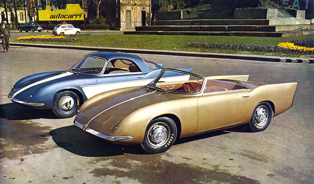 Abarth 215A Coupe and 216A Spyder