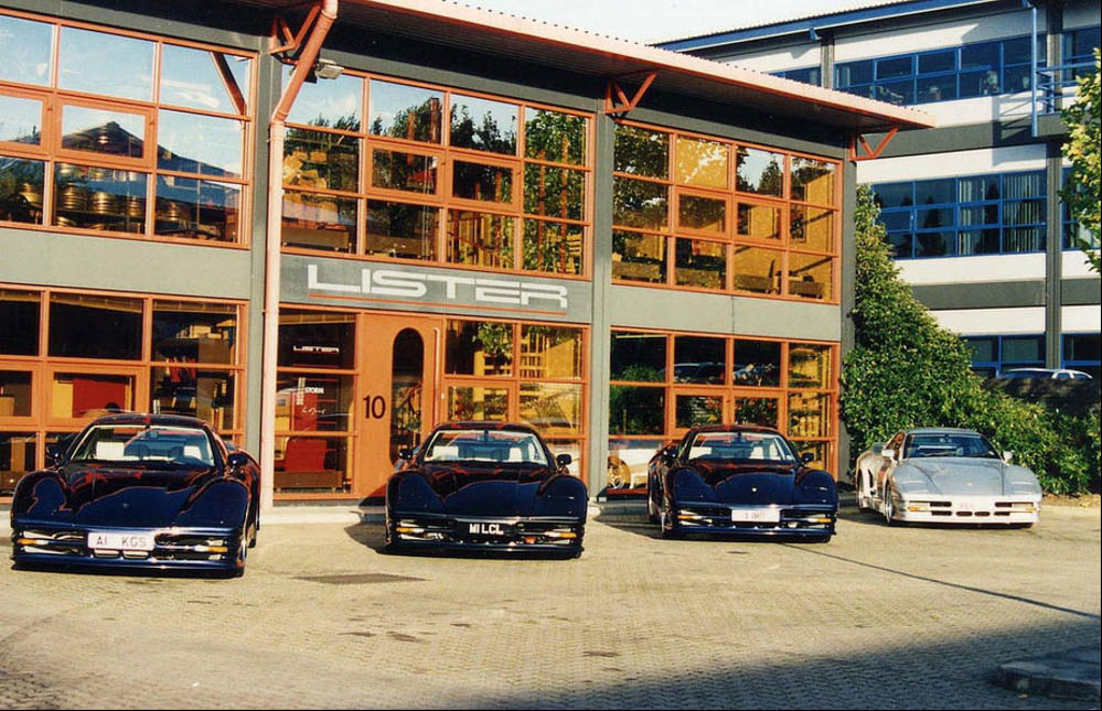 Lister cars shop