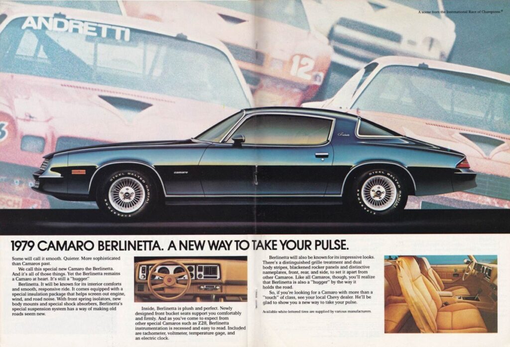 Extremely rare 1979 Chevy Camaro Berlinetta