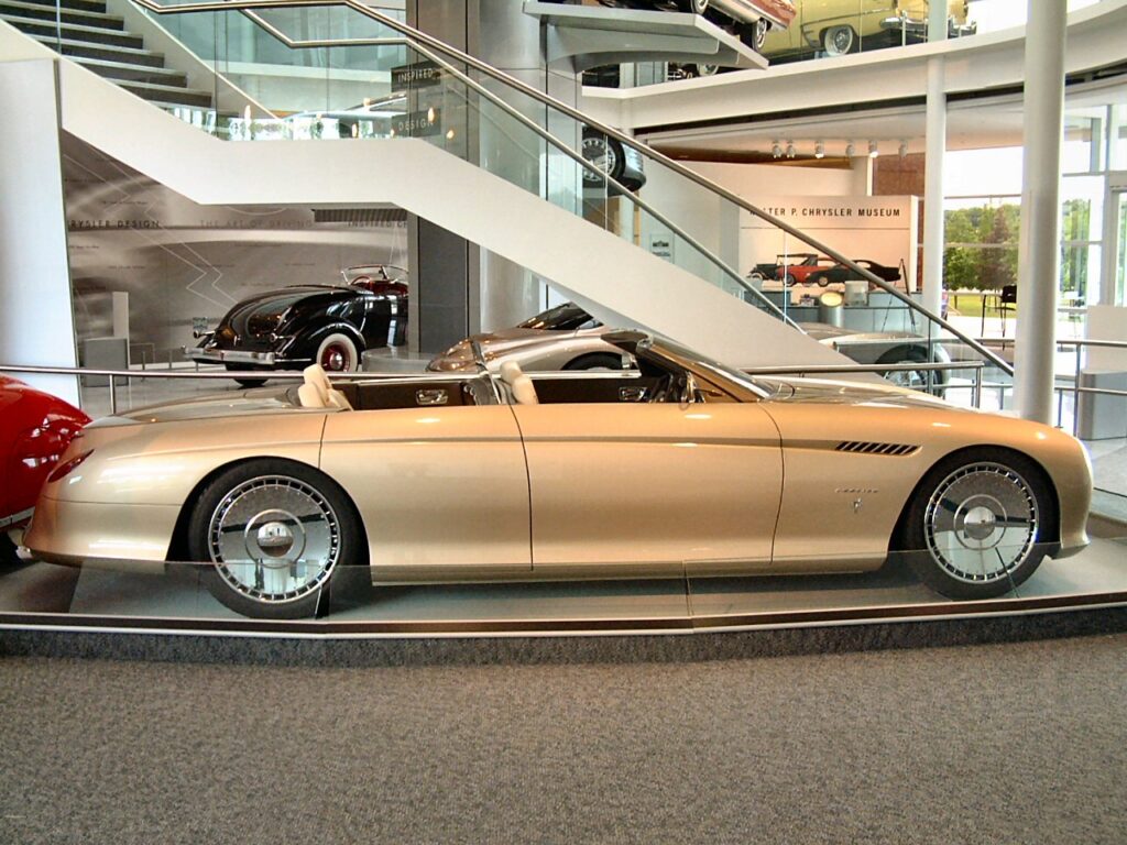 Chrysler Phaeton concept car in WPCMuseum