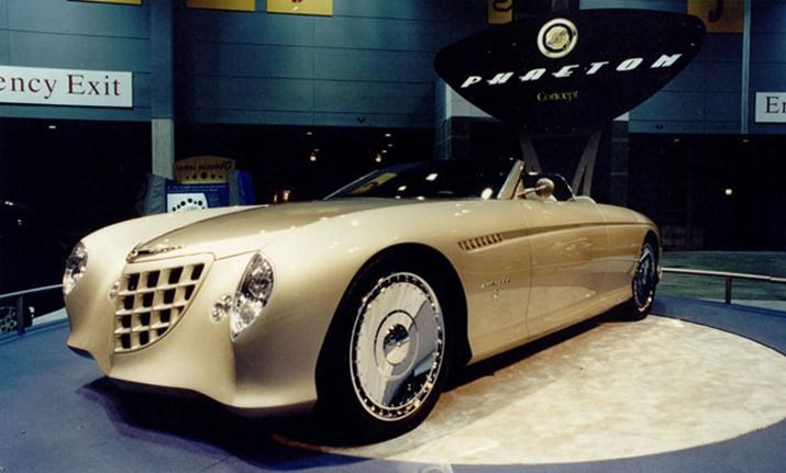Chrysler Phaeton concept car in WPCMuseum